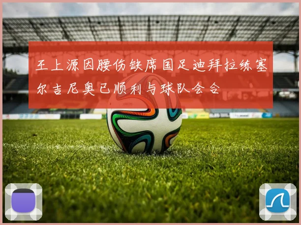 王上源因腰伤缺席国足迪拜拉练塞尔吉尼奥已顺利与球队会合