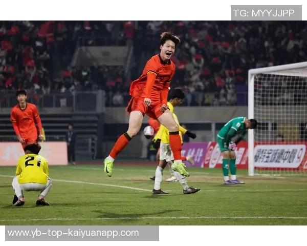 赵松源再添进球U16国少在第78分钟将比分扩大至12-0领先文莱